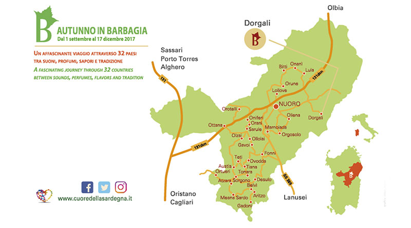 Autunno in Barbagia 2017 Dorgali